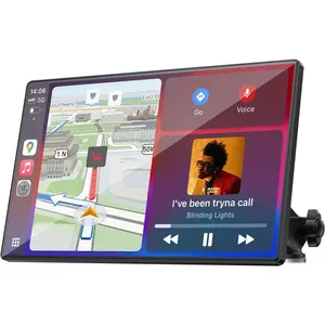 Screen for , 9''   & - Upgrade Portable Touchscreen with , Mirror Link, Voice Control, Hands-Free Calling,Plug & Play  Play Screen
