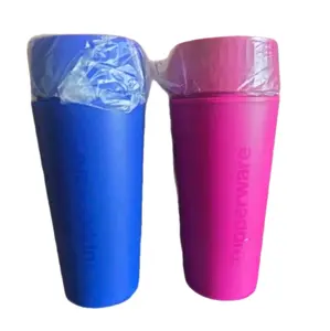 Tupperware 360 Twist N Turn Top Mug Thermo 16 oz - Reusable Drinkware Tumbler Flasks Bottled Portable Coffee