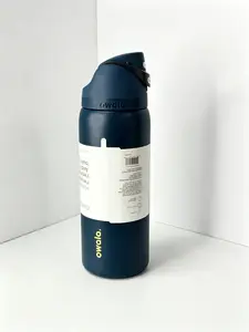 Owala FreeSip 32oz Insulated Stainless Steel Water Bottle Navy Blue Leakproof 24hr Cold Drinkware Flasks Tumbler Mug