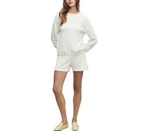 Barefoot Dreams CozyChic Ultra Lite Seamed Pullover and Short