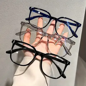 EyeGlasses Men Women Anti Eyestrain Eyeglasses Blue Light Blocking UV Protection | Trendy Sturdy Dustproof Bluelight Glasses for Computer Work & Casual Party Looks