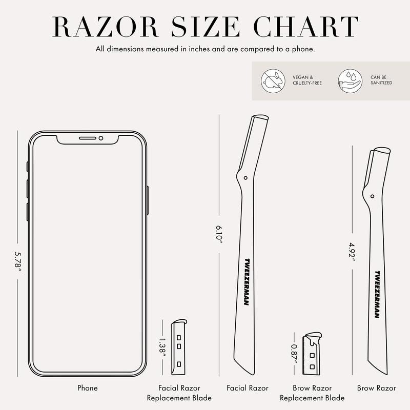 Tweezerman Facial Razor