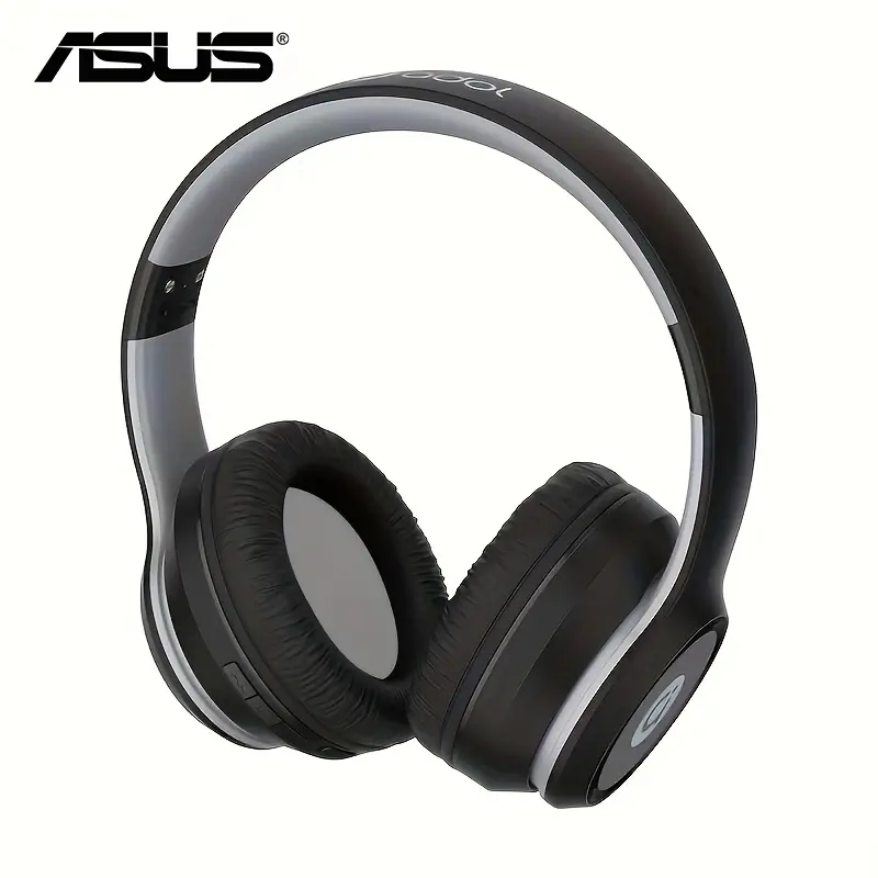 ASUS adol D96 Wireless Bluetooth Headphones, Over-Ear Headset with Mic, 8H Playtime, Foldable for Travel/School