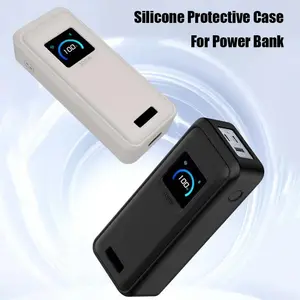 Silicone Case For Anker Prime Power Bank 300W/26250mAh Anti-Scratch Protective Cover Shell Carrying Travel Case Storage Bag