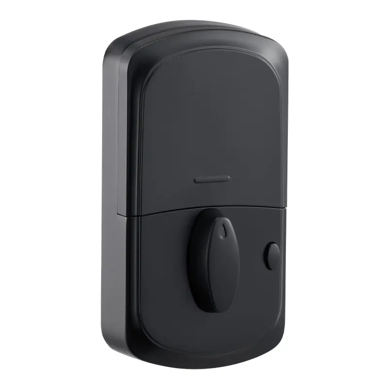 VEVOR Aluminum Electronic Biometric Deadbolt Lock Set with Handle, 1-Time Code, IP55 Rated for Home Indoor/Outdoor Use, Keyless Entry Touchscreen