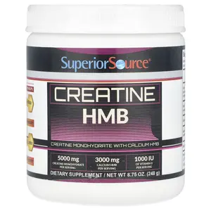 Superior Source Creatine HMB, 8.75 oz (248 g)