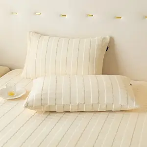 3pcs Winter Warm Bedding Set, Plush Flannel Bed Sheet Set (1pc Fitted Sheet + 2pcs Pillowcases), 30-32cm Deep Pocket, Soft Cloud Touch