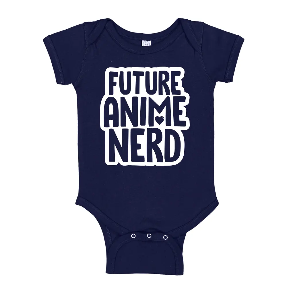 Future Anime Nerd Baby Bodysuit/Toddler T-Shirt Otaku Baby Clothes Gift