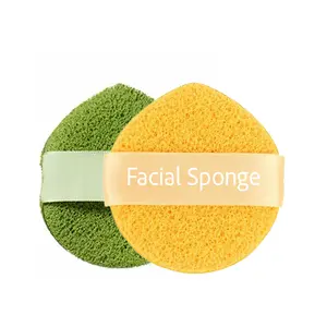 Facial Sponge, Face Cleansing Sponge, Reusable Daily Cleansing Face Scrubber, Sponge Pad, Clay Mask Cleansing Tools, Facial Cleansing, Makeup and Mask Removal