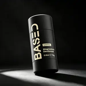 BASED High Performance Deodorant, Aluminum Free Formula, Long-Lasting Underarm Odor Defense, Gentle Daily Fresh Care for All Day Comfort