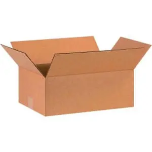 Global Industrial 4879900 Cardboard Corrugated Boxes - 16 x 10 x 6 in., Kraft - Pack of 25