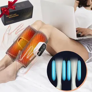 Electric Leg Massager with Air Pressure for Calves, 3 Modes, 3 Intensity Levels, 15 Minute Auto Timer, Perfect for Foot Relaxation & Stress Relief, Gift