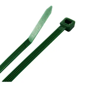 Steel Grip  8 in. Cable Tie, Green - Pack of 100