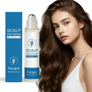 Hoegoa Scalp Care Rosemary Hair Roller Serum, Nutrient Massage Scalp Care, Gentle Nourishing Smooth Hair Oil, Hair Care Essential, Gentle Nourishing Haircare