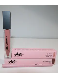 AC Cosmetics The Perfect Pair Lip Liner & Gloss Set for Defined & Glossy Lips High-Shine Non-Sticky Finish Easy Everyday Glam Look
