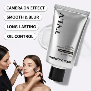 Tvlv Camera on Smooth Blur Primer, Long-Lasting Oil Control, Transparent Texture, Makeup Friendly, Flawless Finish, Suitable for Daily Use