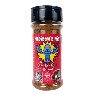 Madison's Mix - Official Crawfish Boil Recipe for Ramen, Pickles, Crawfish, Ravioli, Corn & More - Natural Spice Blend - 1 QT Jar Onion Lemon