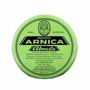 Arnica Abuela LabBremer Ungento Ointment 1oz 30gr Fast Relief for Aches & Bruises Made in Mexico