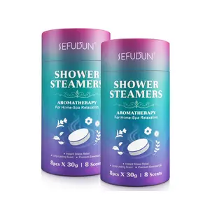 Sefudun Luxury Aromatherapy Shower Steamers - 16 Pack Body Care Products for Stress Relief & Moisturizing, Self-Care Birthday/Christmas Stocking Stuffers for Adults, Relaxation Home SPA Essentials summervibes