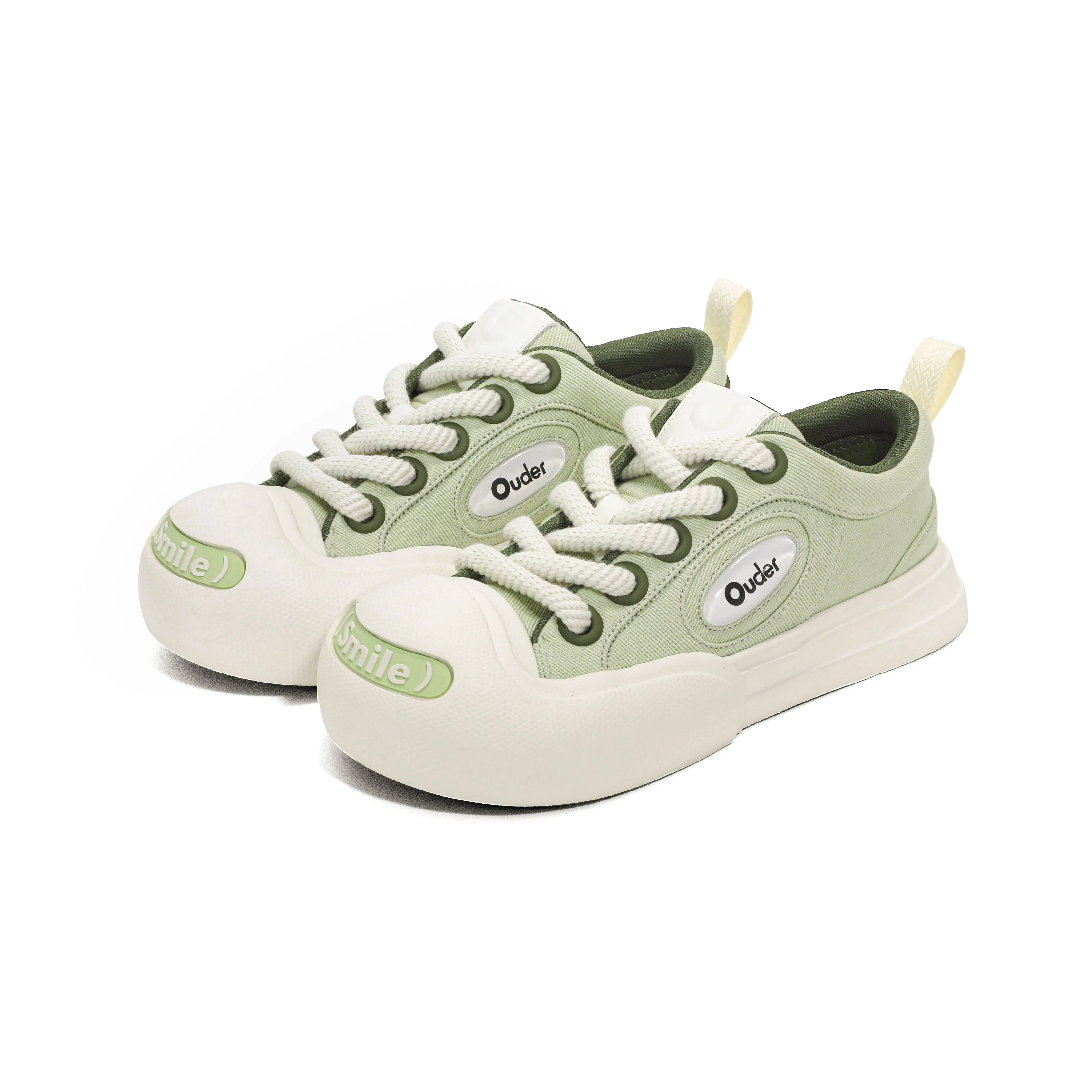 Smile Chlorella Canvas Shoes Girl Footwear Women Women's Lace