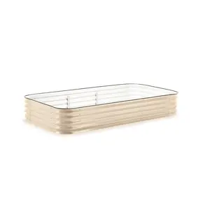 Jumbo Modular Metal Raised Garden Bed Kit - 15” Tall