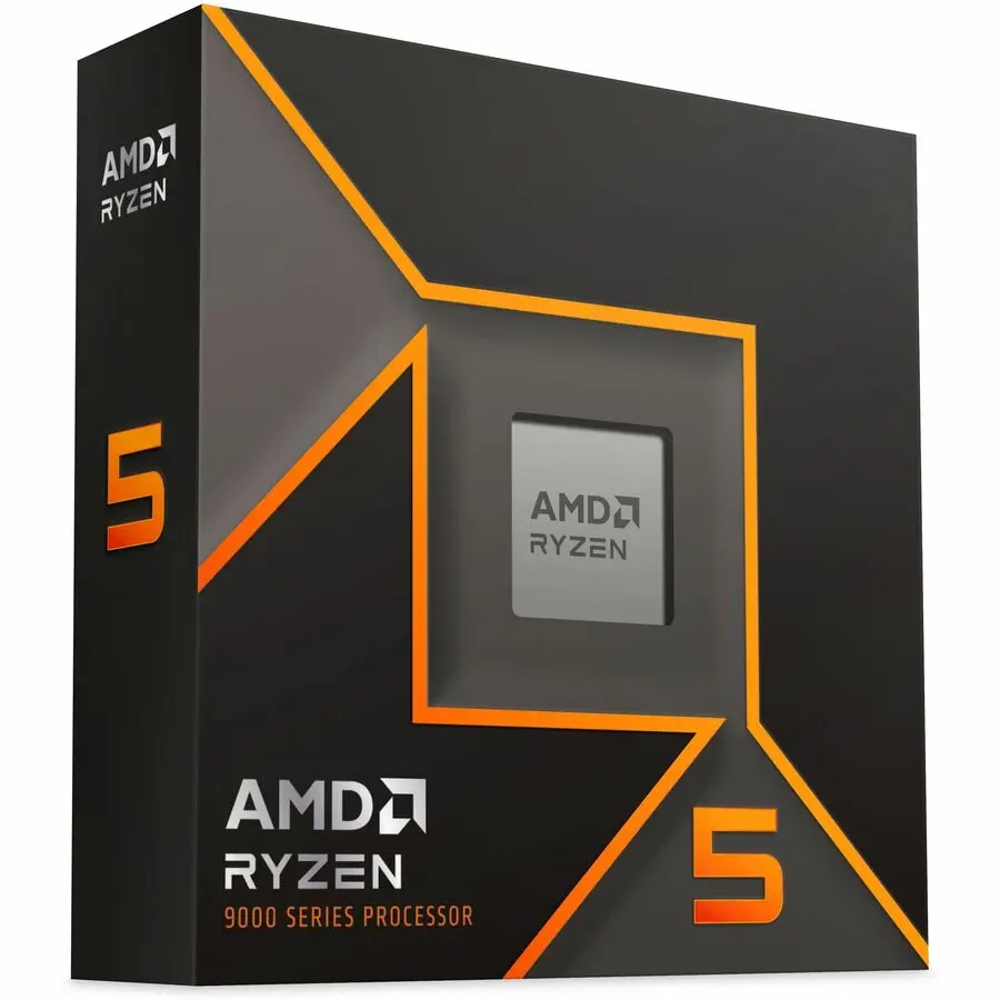 AMD Ryzen 5 9600X 6-Core 3.9GHz OC Socket AM5 Processor 100-100001405WOF