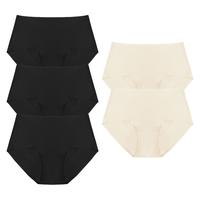 (5 pcs)Black*3, Beige*2