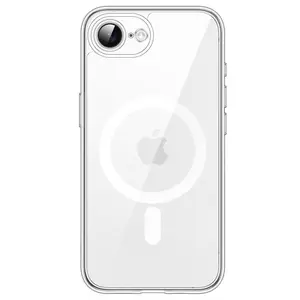 JETech Magnetic Case for iPhone 17e / iPhone 16e Compatible with MagSafe, Shockproof Phone Bumper Cover, Anti-Scratch Clear Back, 6.1-Inch Display