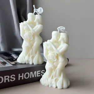 Valentine's Day Hugging Couple Shape Aromatherapy Scented Candle
