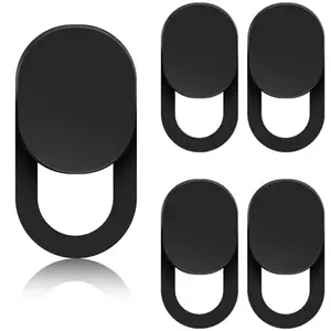 Webcam Cover Slide, [5 - Pack]Ultra-Thin Web Camera Cover for Laptops, PC,Computer and Apple Devices like MacBook,iMac, iPad and iPhone Phone.0.022in Thick Web Blocker for Privacy and Security Accessories