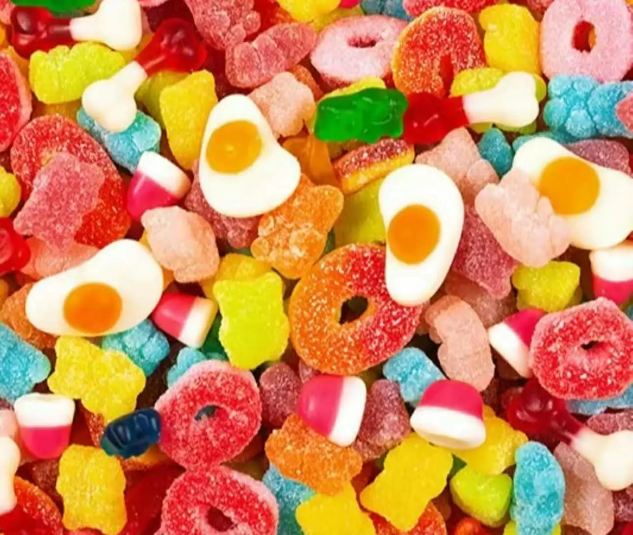 Ultimate Gummy Mix - Customizable 1/2lb 1lb 2lb - Variety of Fruity Flavors - Perfect for Unique Gummy Treats - Snack Candy Sweet Bonbon