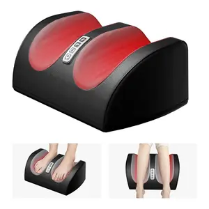 Shiatsu Foot Massager Machine with Heat, Foot and Calf Massager with Massage Roller, Deep Tissue Massager for Foot Massage and Calf Massage, Gifts for Mom & Dad
