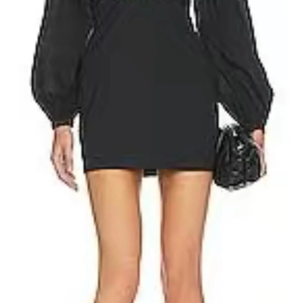 Super down Flynn ruched sleeves dress