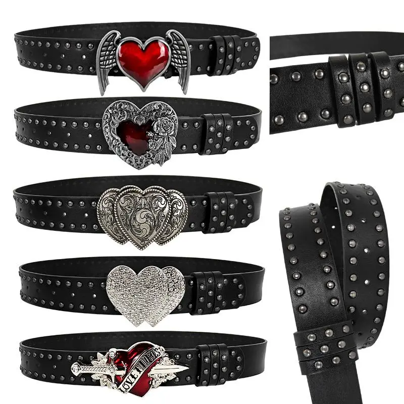 小物 THE RED THREAD S heart belt red heart belt - TikTok Shop