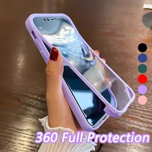 For Samsung A06 A16 A26 A36 A56 5G S26 S25 S24 S23 S22 Plus Ultra 5G Full Body Protector Cover 360 Front + Back All-Inclusive Protective Phone Case