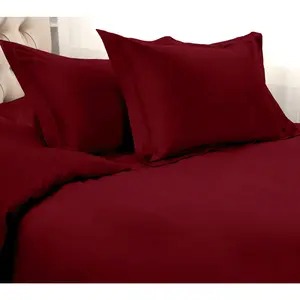 Superior 1200-TC Solid Egyptian Cotton Duvet Co er Set- Cal.KG