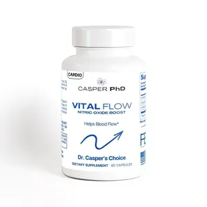 VITAL FLOW Nitric Oxide | PhD Researched | Increased Blood Flow | Improved Heart Health | Strengthen Immune Function | Faster Recovery
