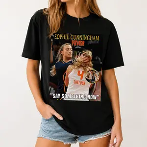 Sophie Say Something Now Shirt, Basketball Graphic Tee, Game Day Fan Gift