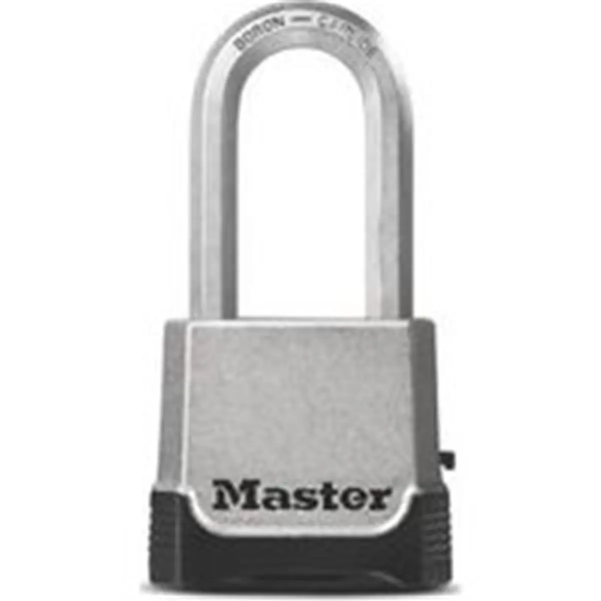 212 MAIN Combination Reset Padlock - 2In M176XDLHHC Motorcycle Handlebar Lock, Weatherproof Die-Cast Metal Lock with 2.25In Wide Boron Shackle, Covered Dials, Set Your Own Combination, Key Access