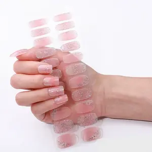 No Bake Gel Nail Strips- Blush Charm