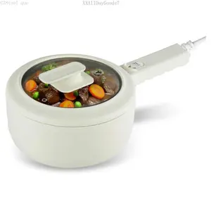 Electric Hot Pot 1.5qt Nonstick Mini Cooker with LidXXAllDayGoods7C38tool que