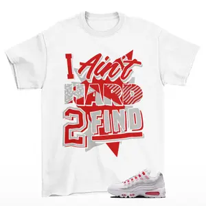 Rare Find Sneaker Shirt White to Match Air Max 95 Big Bubble England