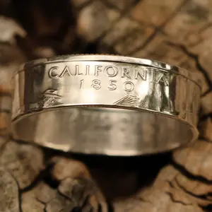 California State Coin Ring - 90% Silver
