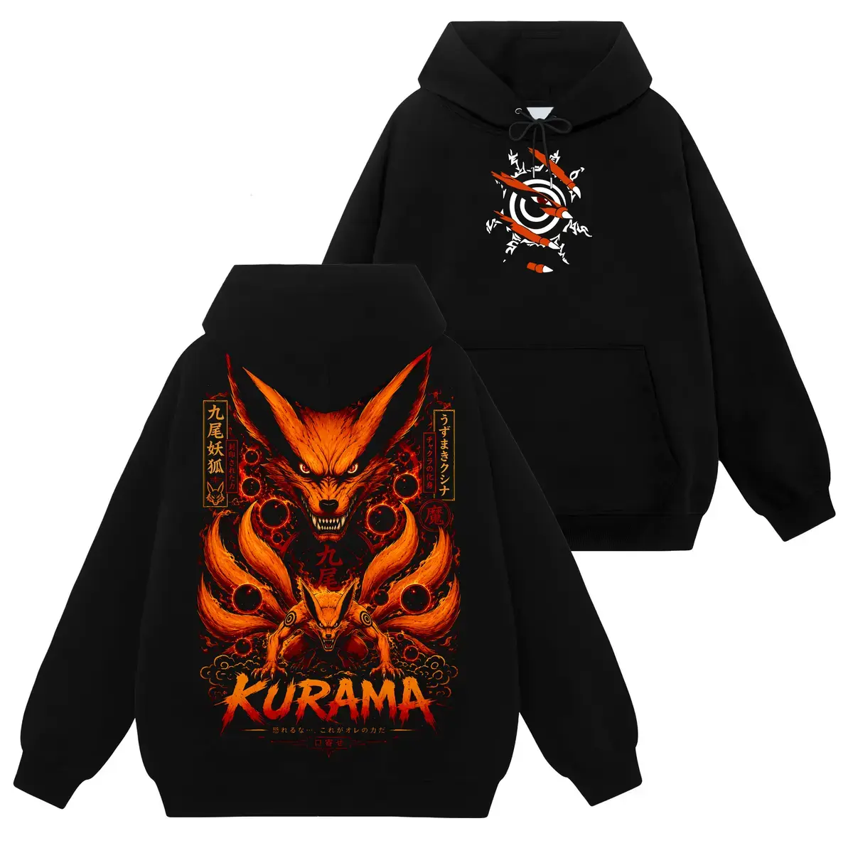 Limited Kurama Jinchuriki - Naruto Shippuden #261 Hoodie T-Shirt Sweatshirt, Retro Vintage Unisex Graphic 90s Cotton, Gift For Wibu, Anime Manga Y2K Streetwear Apparel Everyday