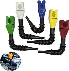 2024 New Retractable Auto Fuel Funnel, Funnels for Automotive Use, Flexible Draining Tool Snap Funnel Oil