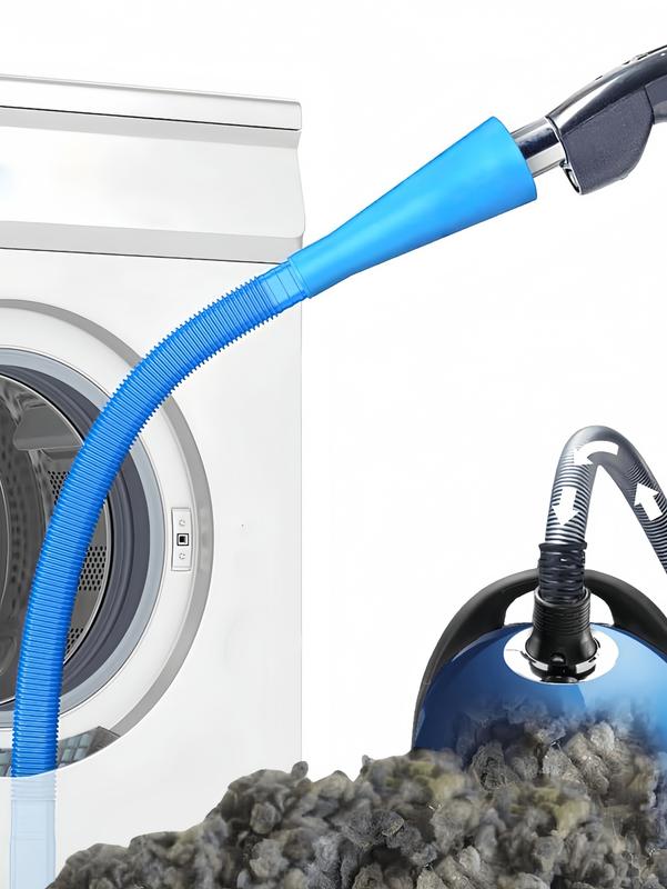 LMMAKE Dryer Vent Cleaner Kit with Universal Connector for All Vacuum Cleaners and Hose Attachments - Flexible Suction Settings & Safety Solution LMMAKE Dryer Vent Cleaner Kit with Universal Connector for All Vacuum Cleaners and Hose Attachments - Flexible Suction Settings & Safety Solution