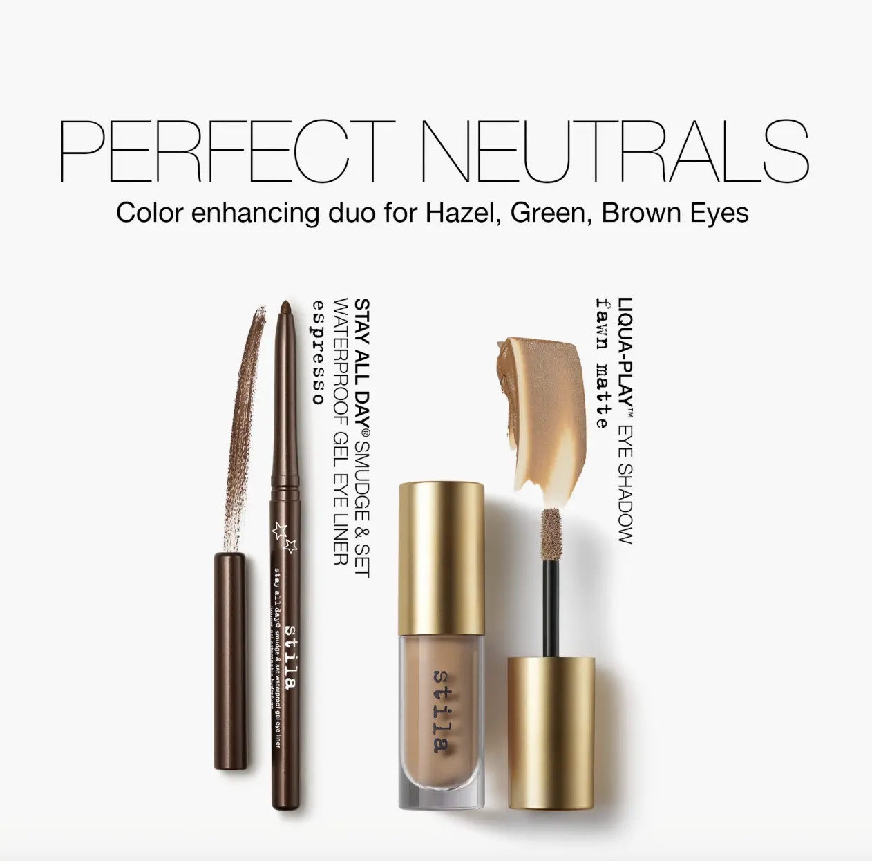 Stila Eyes For Play - Liqua-Play Eye Shadow + Stay All Day Smudge & Set Eyeliner Set