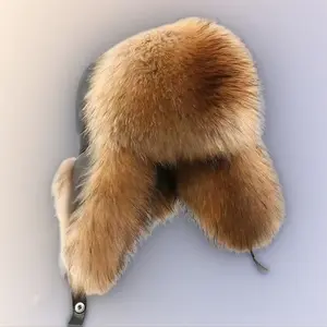 Winter Trapper Hat with Ear Flaps - Fleece Lined Adjustable Beanie for Skiing Snowboarding - Cold Weather Gear for Men & Women