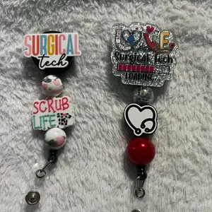 Handmade Medical Badge ID Tags with Customization Option for Personalization