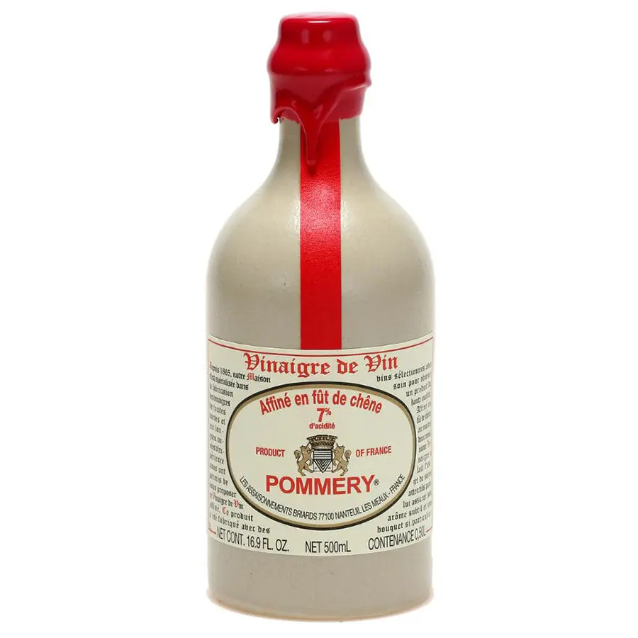 Pommery Aged Red Wine Vinegar – Sandstone Bottle 16.9 oz